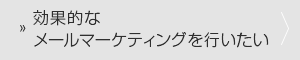 効率的なメールマーケティングを行いたい