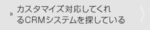 カスタマイズ対応してくれるCRMシステムを探している